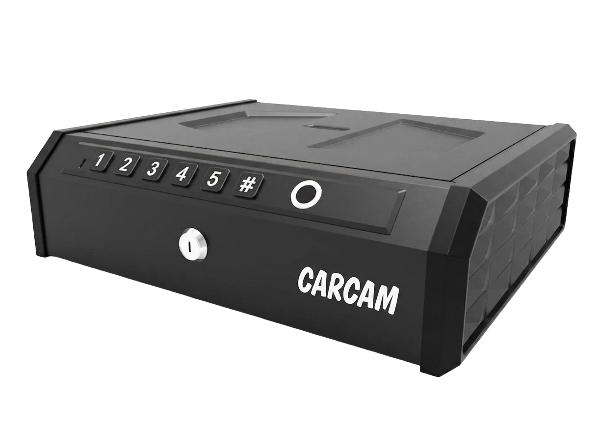 CARCAM Smart Fingerprint Safe Box (CCK1-1) Black