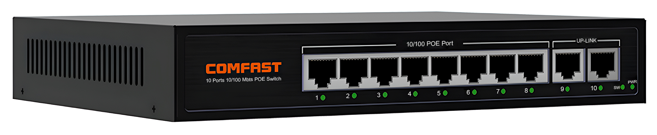 COMFAST 10 Ports POE Switch 100Mbps (CF-SF181P V2)