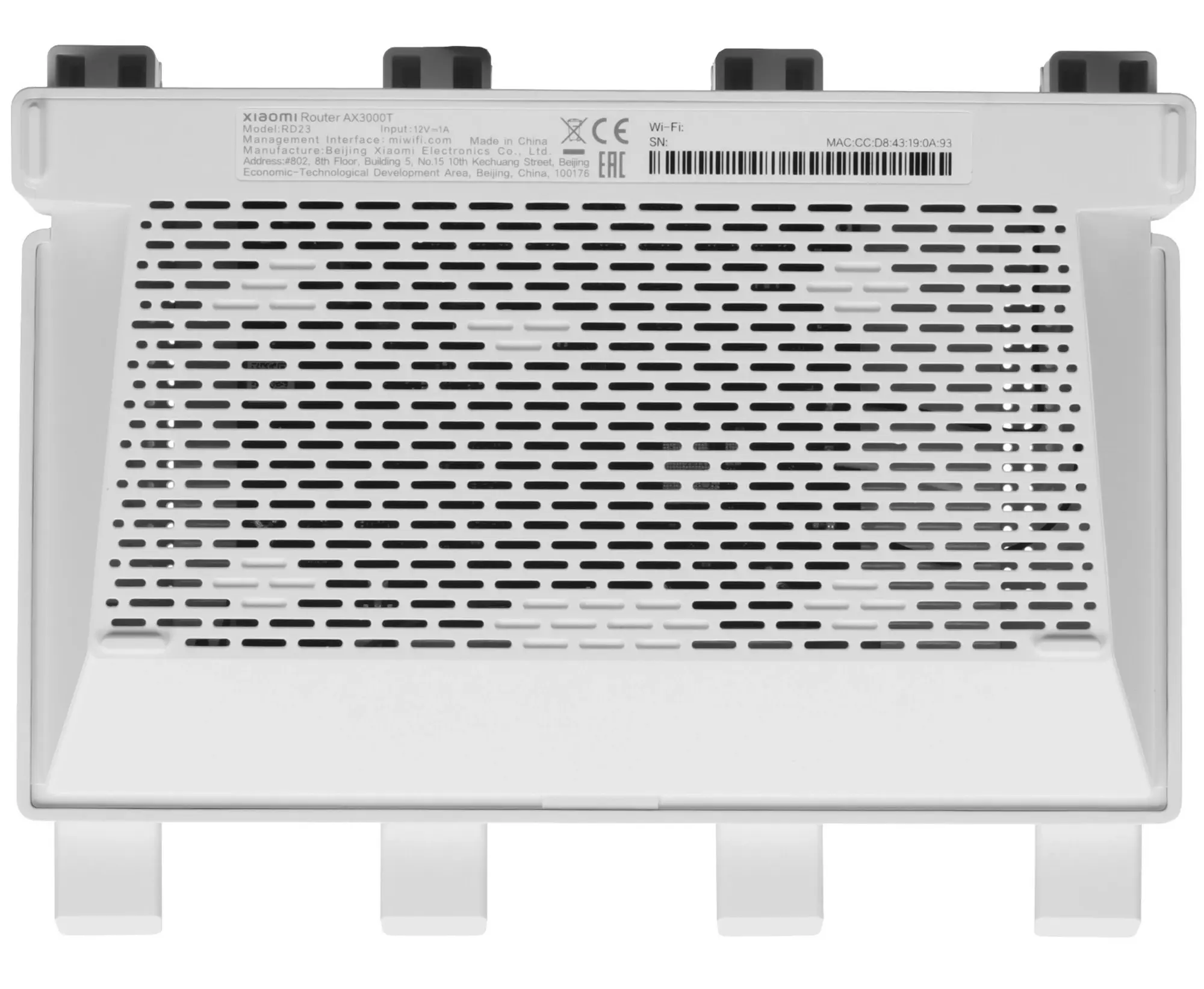 Xiaomi Router AX3000T (RD03) White