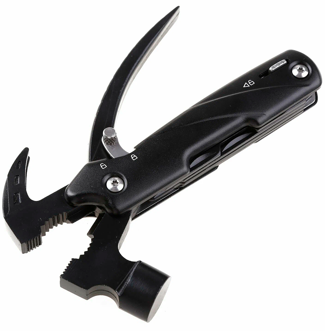 SUNTEK Multitool Hammer Built-in Pliers Black (MQ035)