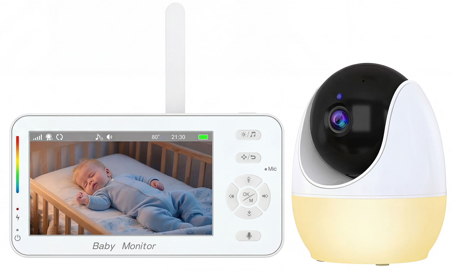 CARCAM WiFi Baby Monitor PTZ Camera (CCABM206)