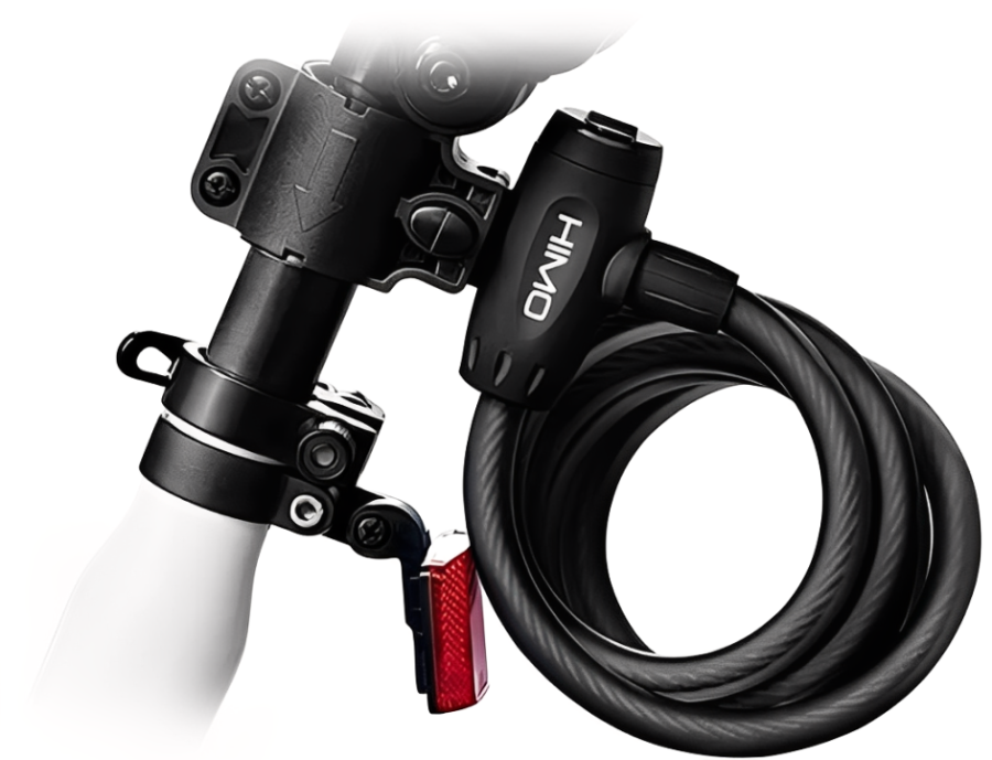 Xiaomi Himo Portable Steel Cable Lock 1500mm (L150) Black