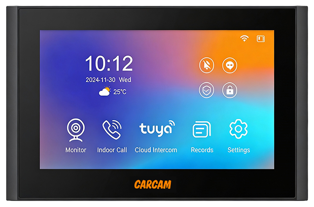CARCAM 10.1" Tuya Smart IP Video Intercom Kit (CCJDS5)