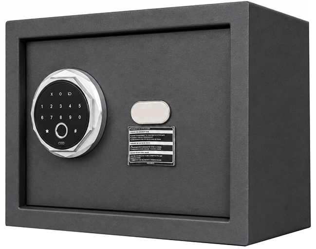 CARCAM Smart Fingerprint Safe Box (CC25FEC) Black