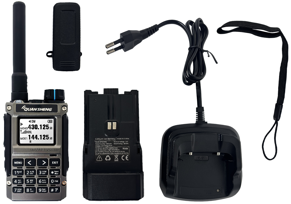 Quansheng UV-K1(8) Big Battery 2500mAh