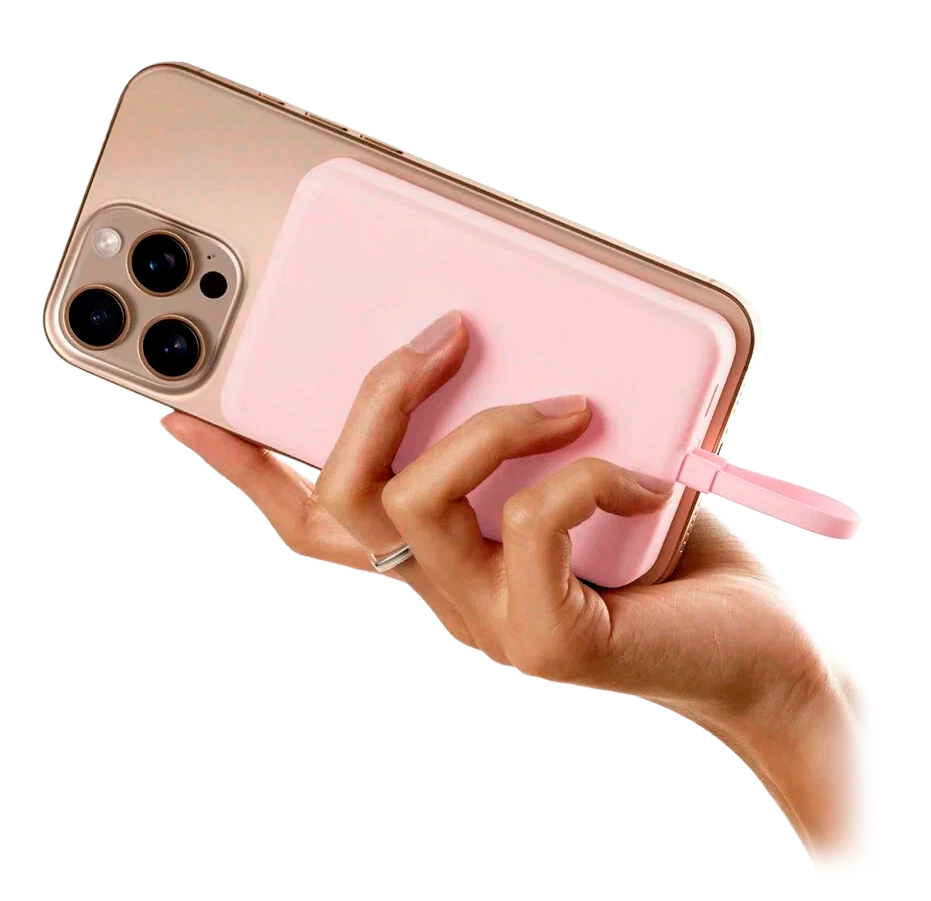 Xiaomi Magnetic Power Bank with Built in Cable 10000mAh 33W (WPB1007MI) Pink