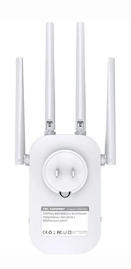 COMFAST Wireless Repeater 1200Mbps (CF-WR758AC V3)