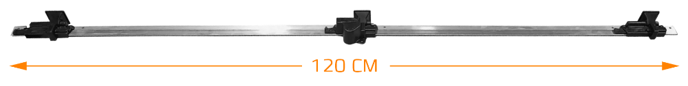 Запорная планка днища для CARCAM ROOF BOX 120 см.