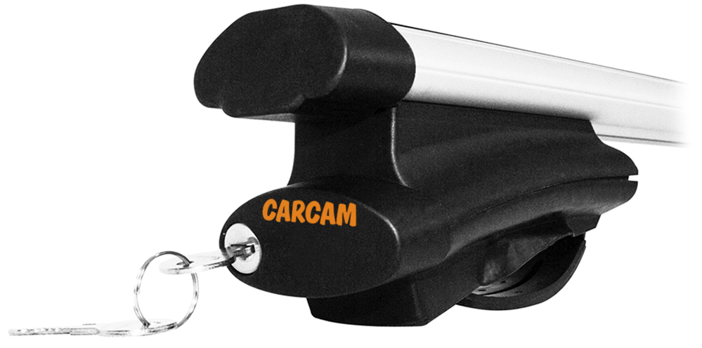 Багажник на рейлинги CARCAM RAIL 8102C+B1 1200 мм 3 поперечины