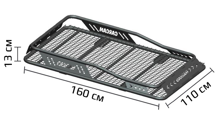 CARCAM Expedition Roof Rack (ССRB566L)