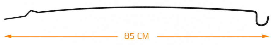Спица для автопалатки CARCAM Roof Tent 85 см.