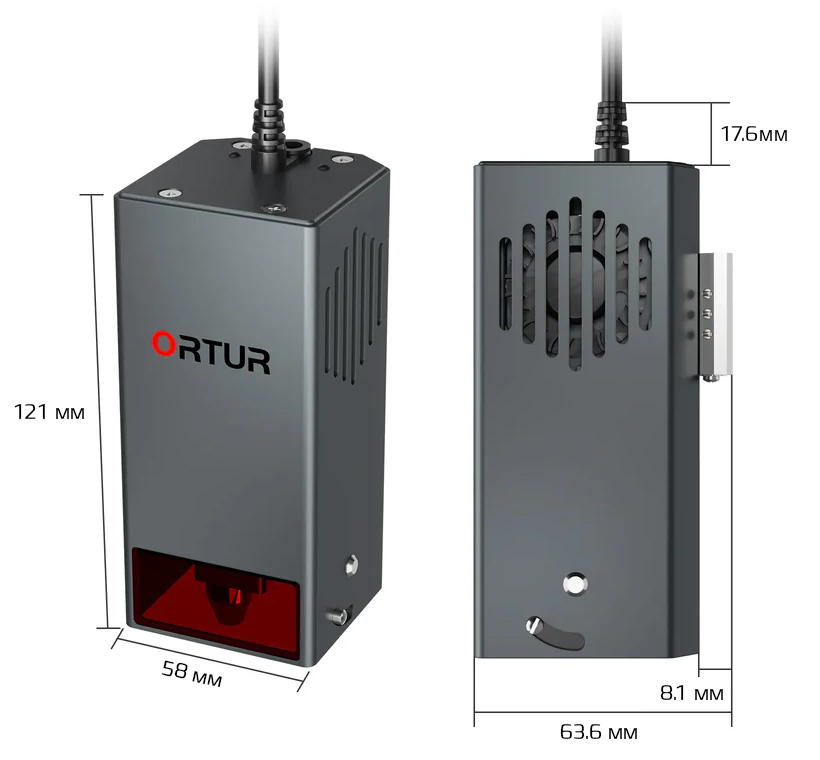 Ortur Fully Enclosed Box Laser Engraver (R2 LR4-1A) EU
