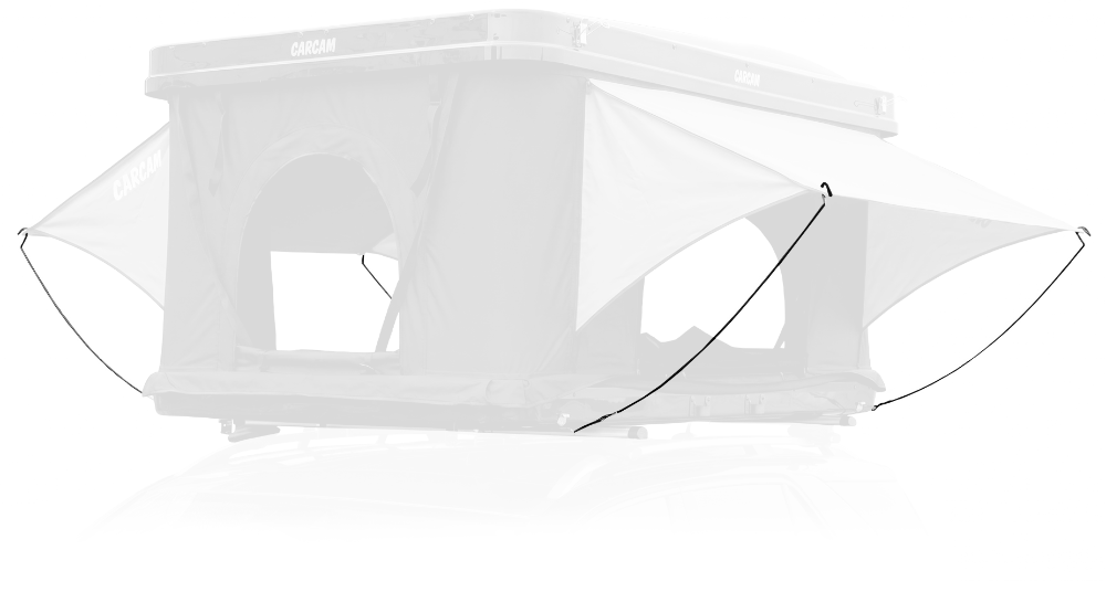 Спица для автопалатки CARCAM Roof Tent 85 см.