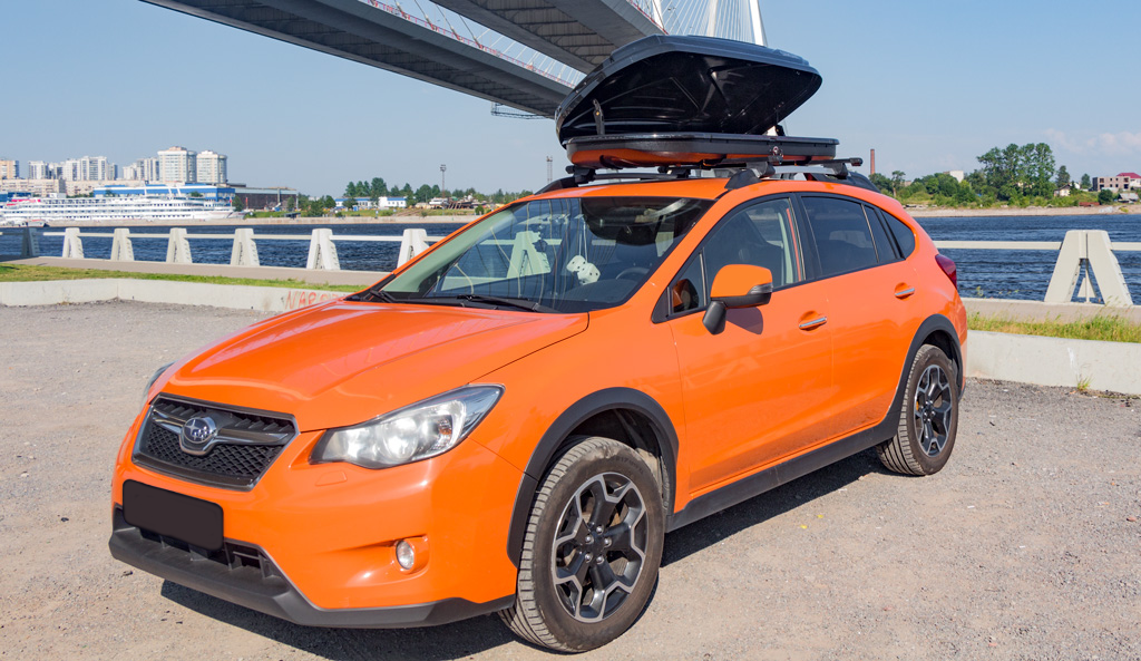 CARCAM AUTOBOX-320 – вместительный бокс на крышу автомобиля длиной 133 см. Объем бокса составляет 320 литров