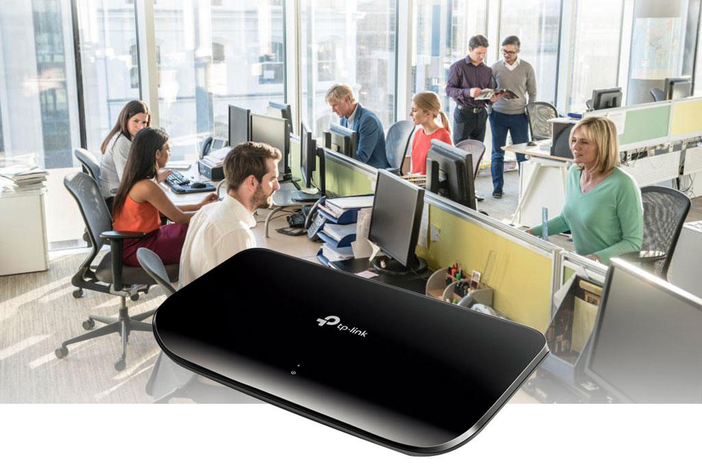 TL-SG1008D TP-LINK – портативный коммутатор