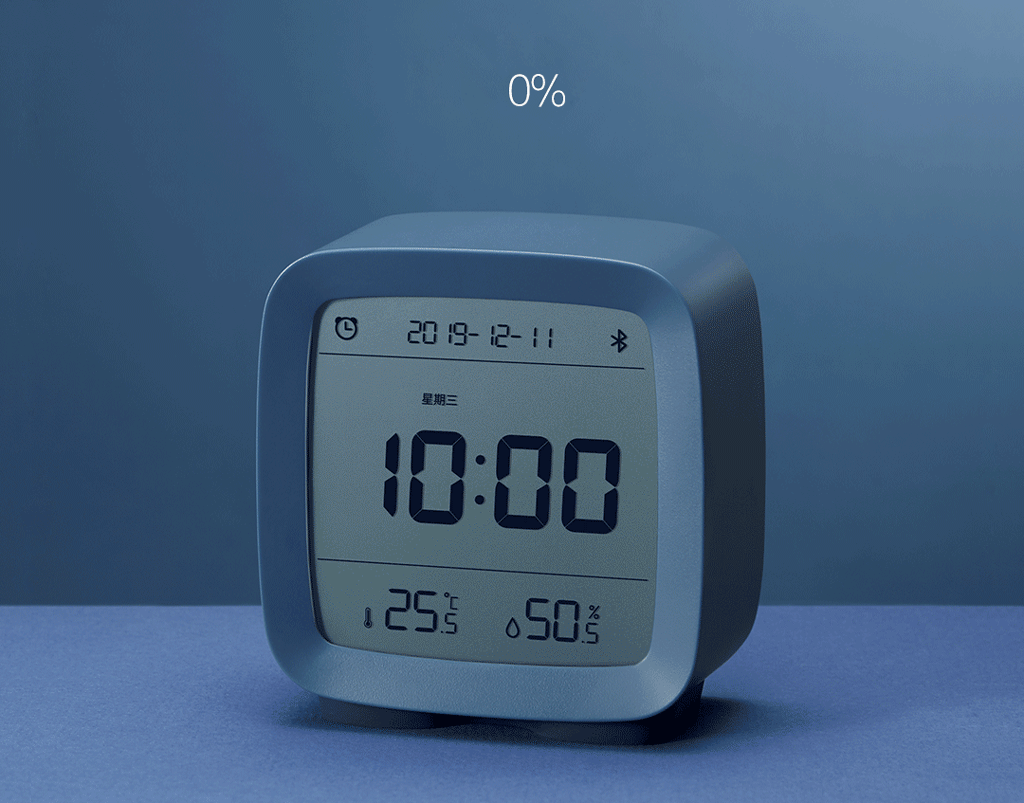 Xiaomi Bluetooth Alarm Сlock CGD1 - Подсветка