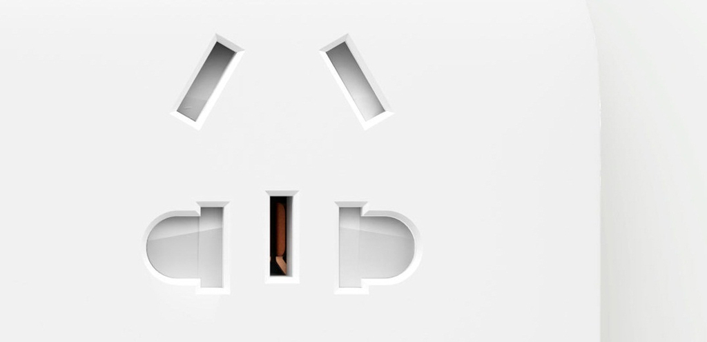 Xiaomi Mi Power Strip 3 Sockets White безопасен для детей