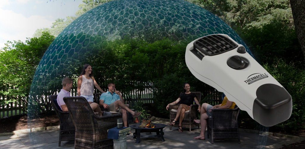 Thermacell Garden Repeller Grey — мобильный противомоскитный прибор