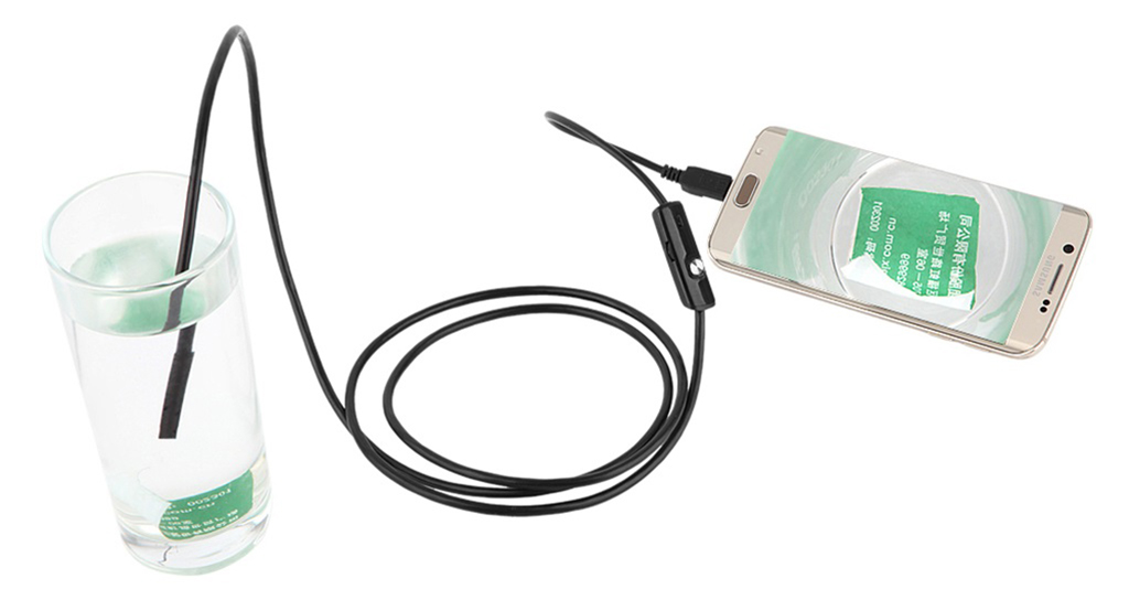Carcam Endo-01M - водонепроницаемая камера с LED-подсветкой