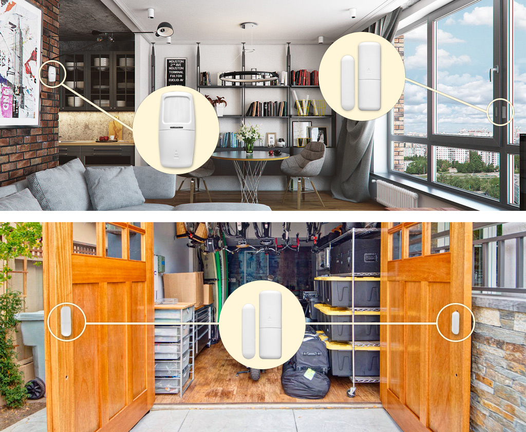 CARCAM GSM ALARM KIT PROFESSIONAL - КОМПЛЕКТ БЕСПРОВОДНЫХ ДАТЧИКОВ