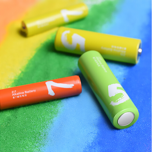 4 Батарейки алкалиновые Xiaomi ZMI Rainbow ZI5ZI7 (12шт.АА+12шт.ААА).jpg