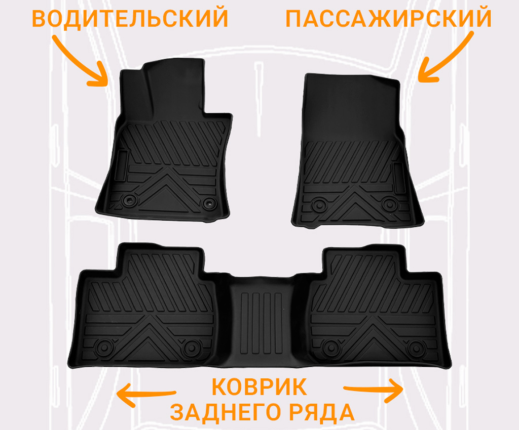 CARCAM TPE Car Floor Mat TOYOTA Camry 80 Fuel 2024-2.jpg