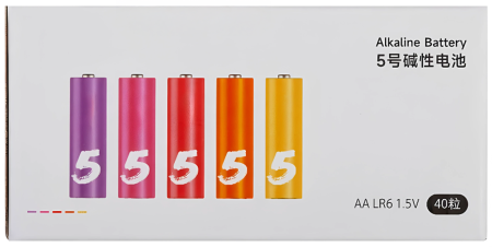 Xiaomi CukTech Alkaline Battery LR6 1.5V AA540 (AA 40шт.)