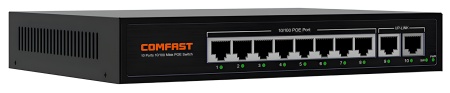 COMFAST 10 Ports POE Switch 100Mbps (CF-SF181P V2)