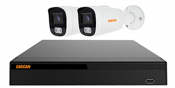 CARCAM 4CH XVR KIT 3004/2145X2