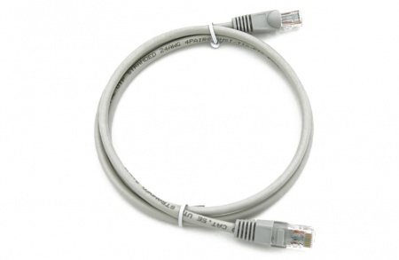 Патч-корд Technolink UTP4 cat.5e, 1.0м, литой коннектор, серый Патч-корд Technolink UTP4 cat.5e, 1.0м, литой коннектор, серый