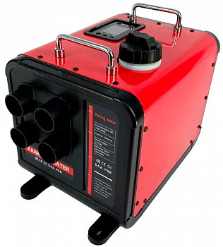 Viking Portable Autonomous Diesel Heater 8kW 12V/24V/220V-4 Plastic Red