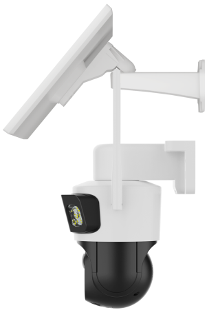 CARCAM 4MP Solar Outdoor PTZ Triple View Camera V380BP8Pro-WIFI