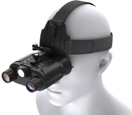 Suntek Head and Helmet Mounted Night Vision Binocular NV8161