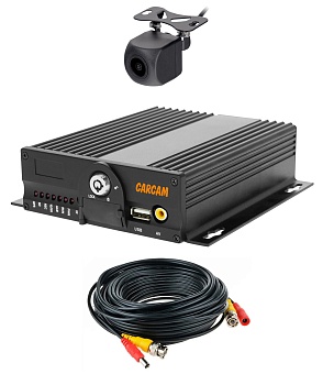 Комплект мониторинга транспорта CARCAM MVR KIT 4422/141X4/DC-BNCX20