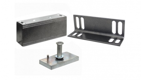 CARCAM М2-400 Электромагнитный замок с уголком (серебряный антик) CARCAM М2-400 Электромагнитный замок с уголком (серебряный антик)