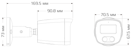 CARCAM 8MP Bullet Smart Hybrid Light IP Camera 8511