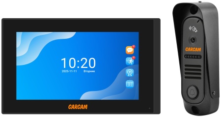 CARCAM 7" AHD 4 Wire Video Intercom Kit With Tuya (CCJDS6M)