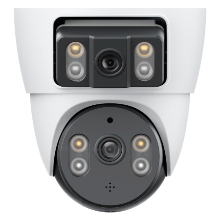 CARCAM 4MP Dual Lens Dome PTZ Camera V380BQ3-4G