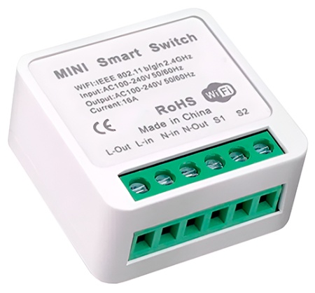 CARCAM Tuya Smart Switch 16A Mini Switch TDQ
