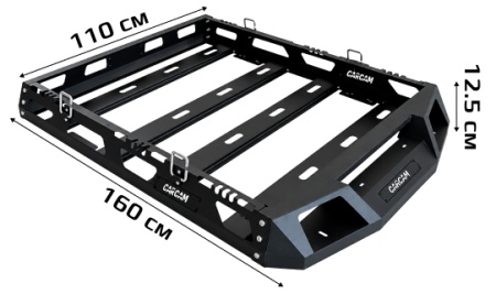 CARCAM Expedition Roof Rack (ССRB568L)