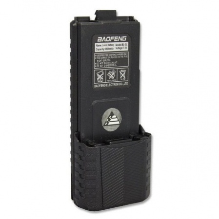Аккумулятор усиленный BL-5L для рации Baofeng UV-5R 3800 мАч