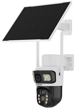 CARCAM 4MP Solar Outdoor PTZ Triple View Camera V380BP8Pro-WIFI