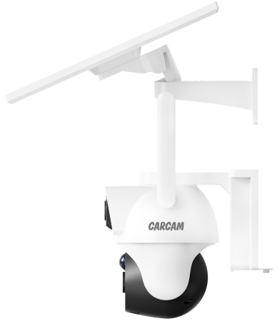 CARCAM 4MP Solar Outdoor PTZ Dual View Camera V380BP9-WIFI