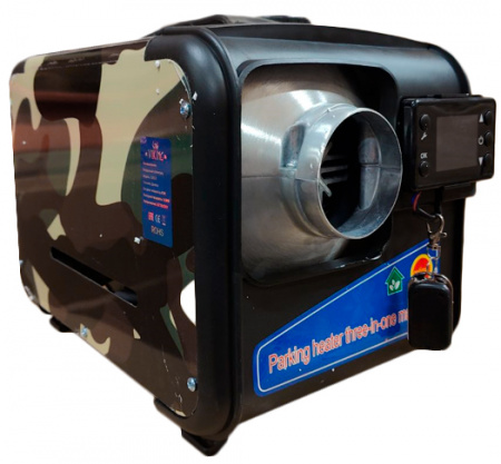 Viking Portable Autonomous Diesel Heater 9.9kW 12v/24v/220v-1 Aluminum Camouflage