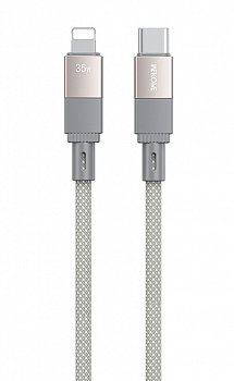 Wekome Magneto Series Magnetic Data Cable Type-C to Lighting 1m 35W (WDC-47) Grey