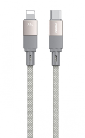 Wekome Magneto Series Magnetic Data Cable Type-C to Lighting 1m 35W (WDC-47) Grey