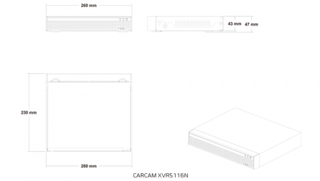 CARCAM XVR5116N