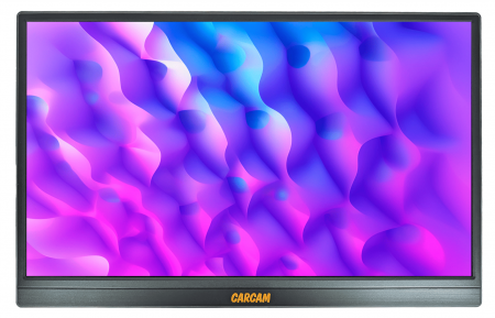 CARCAM 15.6'' IPS 1080P 60Hz Portable Monitor Type-C*2 miniHDMI for PC Laptop Phone (CCEP156FA)