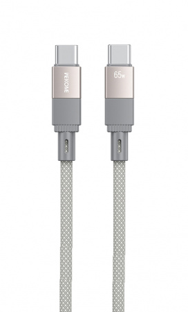 Wekome Magneto Series Magnetic Data Cable Type-C to Type-C 1m 65W (WDC-46) Grey