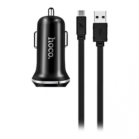 Hoco Z1i АЗУ 2USB 2.1A для Lightning 8-pin Черный (iPhone) Hoco Z1i АЗУ 2USB 2.1A для Lightning 8-pin Черный (iPhone)